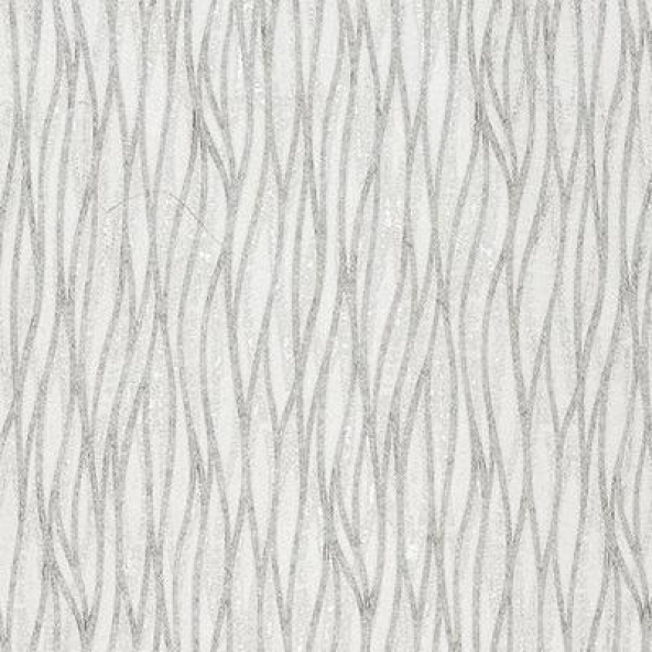 Linear Silver Fabric Flat Image