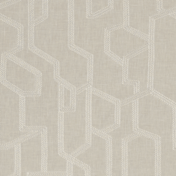 Labyrinth Linen Fabric