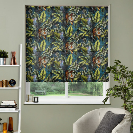 Made To Measure Roman Blind Bengal Tiger Twilight Made To Measure Roman Blind Bengal Tiger Twilight
