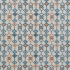 Made To Measure Curtains Sante Fe Teal Flat Image