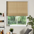 Roman Blind in Boucle Latte