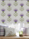 Voyage Maison Nessy Damson Blackout Roller Blind 