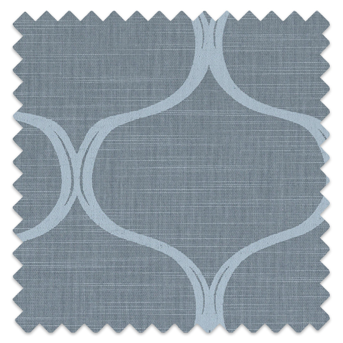 Swatch of Cleo Blushed Blue