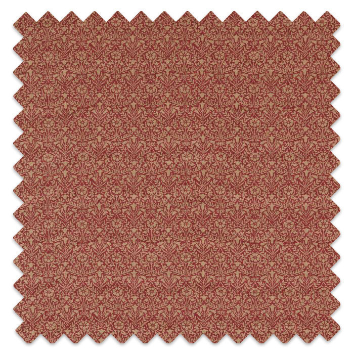 Swatch of Bellflowers Weave Russet