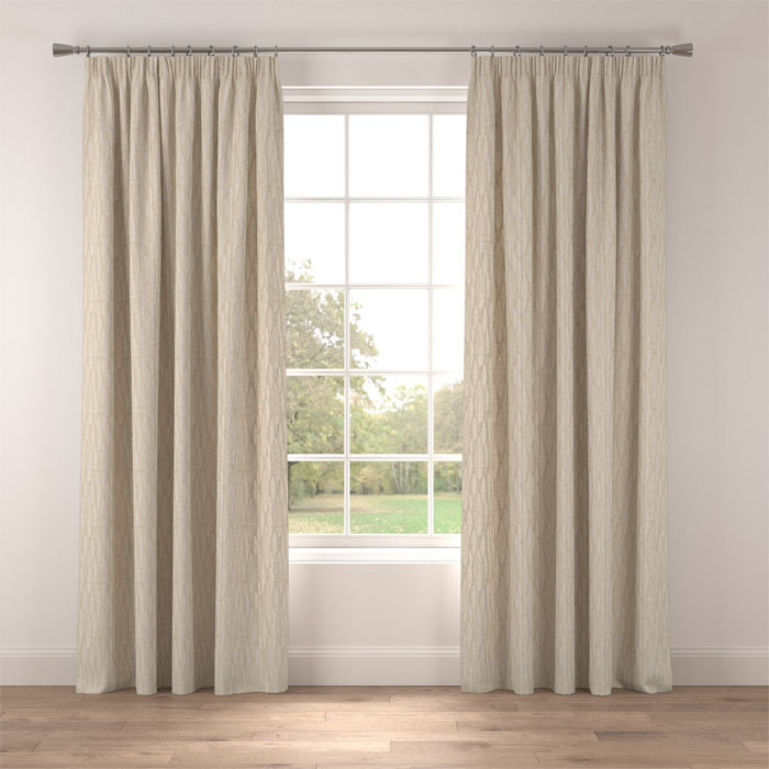 Curtains in Erika Natural by Belfield Home