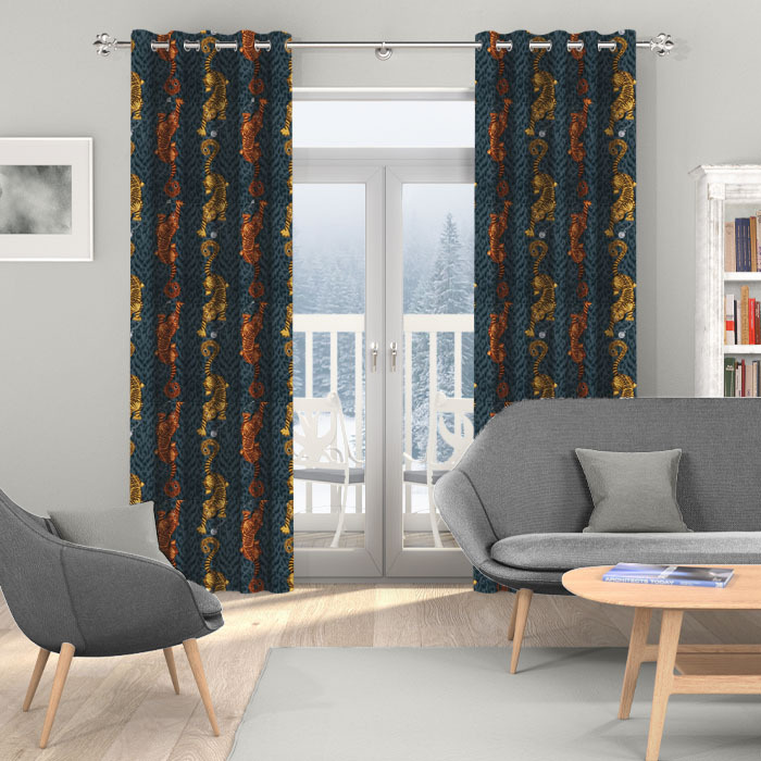 Curtains in Tigris Flame