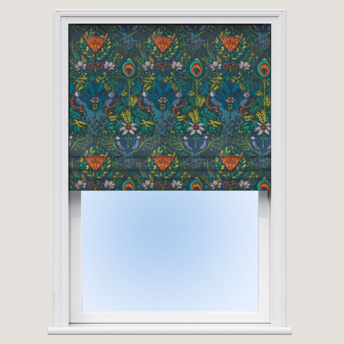 Made To Measure Roman Blinds Amazon Navy