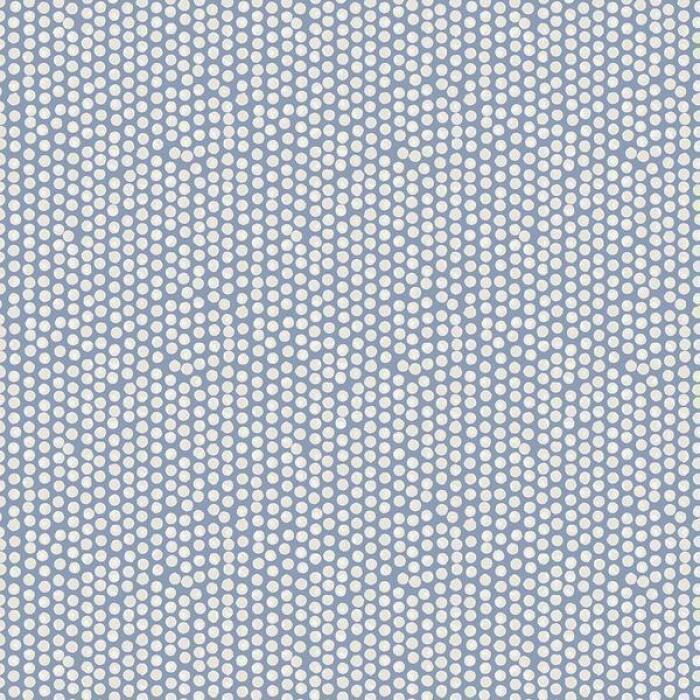 Made To Measure Curtains Spotty China Blue Flat Image