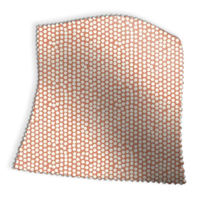 Made To Measure Curtains Spotty Orange Swatch