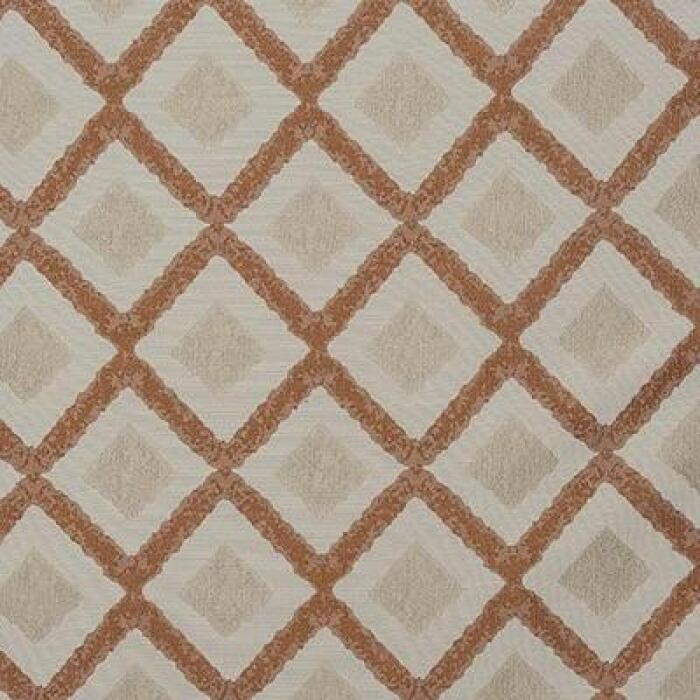 Made To Measure Curtains Vivaldi Burnt Orange Flat Image