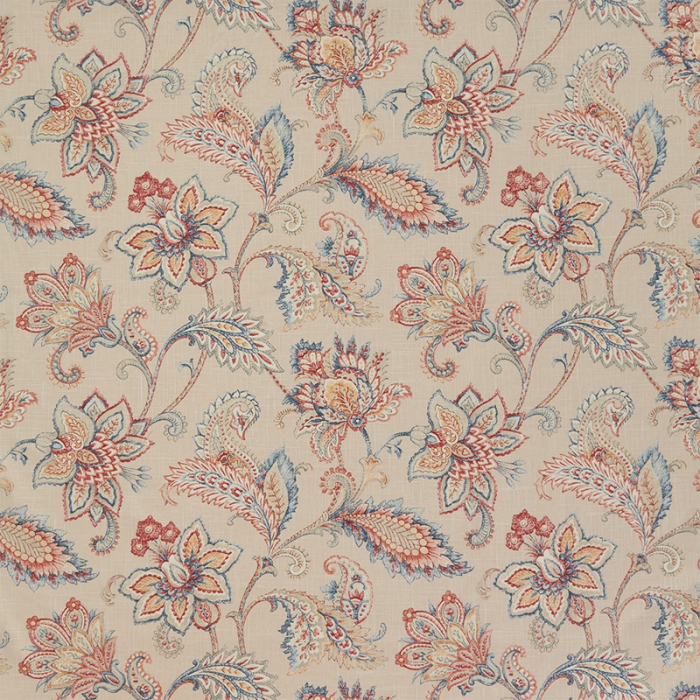 Made To Measure Curtains Pembury Cranberry Flat Image