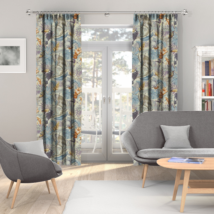 Made To Measure Curtains Rainforest Henna