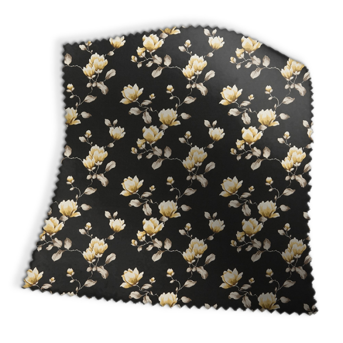 Made To Measure Curtains Sakura Jet Swatch