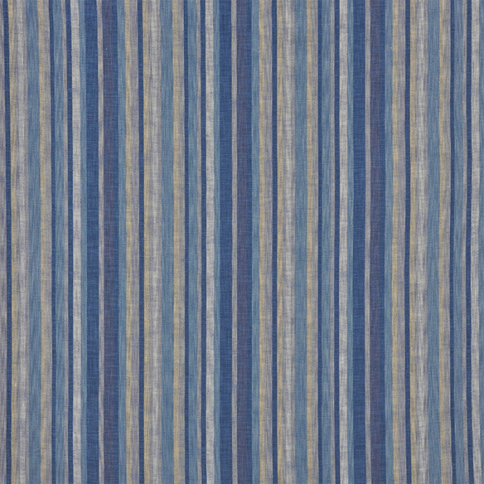Made To Measure Curtains Tahoma Indigo Flat Image