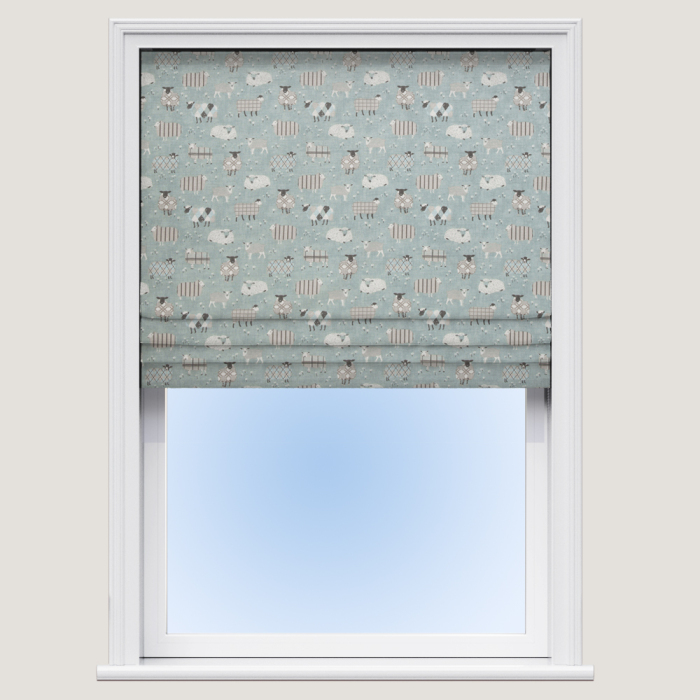 Baa Baa Duckegg Roman Blind