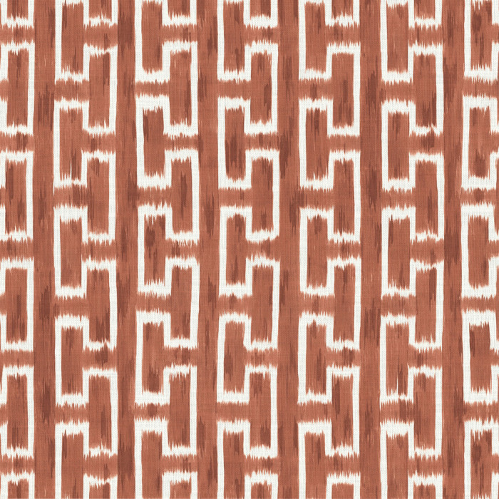 Ipak Rust Fabric by The Pure Edit