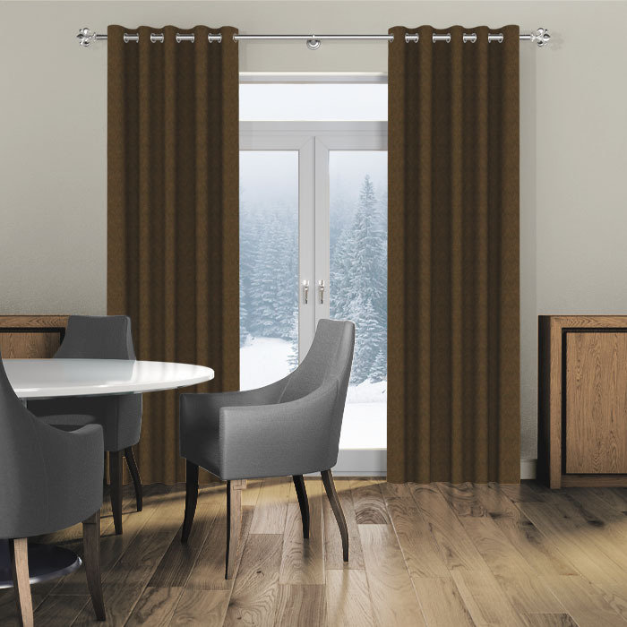 Curtains Oslo Walnut