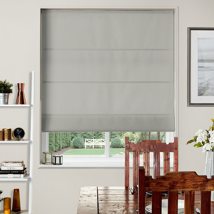 Renzo Linen Roman Blinds