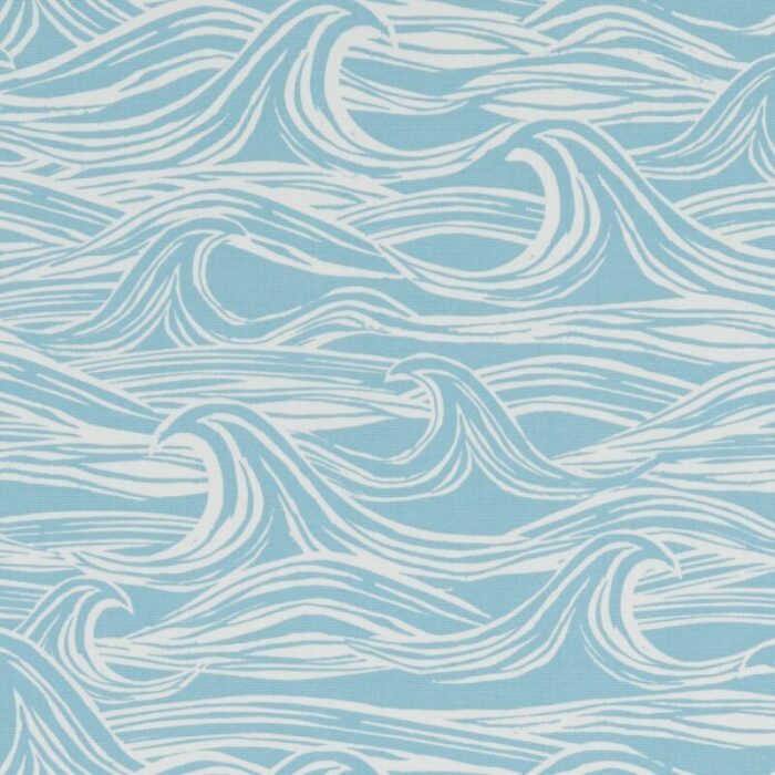 Made To Measure Roman Blind Surf Aqua