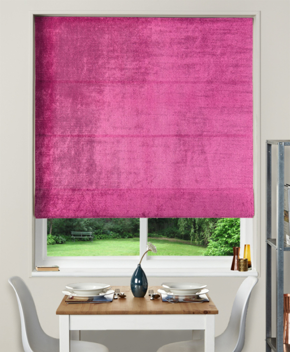 Made To Measure Roman Blinds Allure Magenta