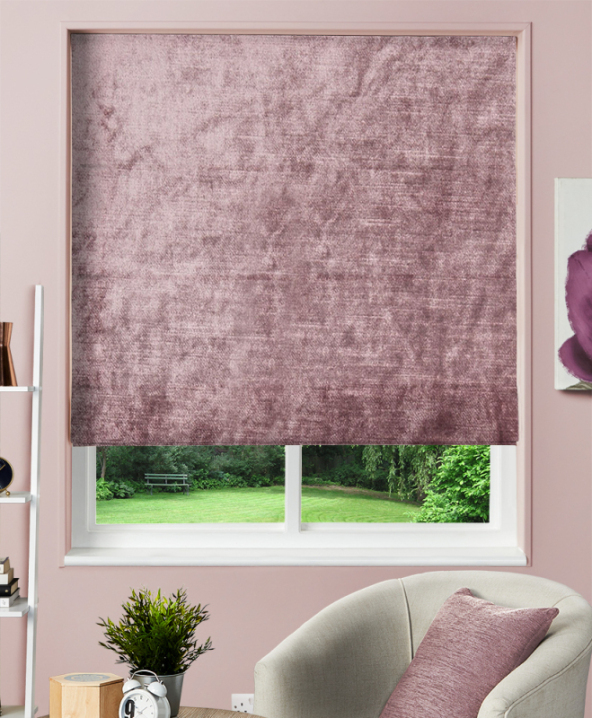 Made To Measure Roman Blinds Allure Rosewood