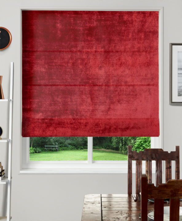 Made To Measure Roman Blinds Allure Ruby