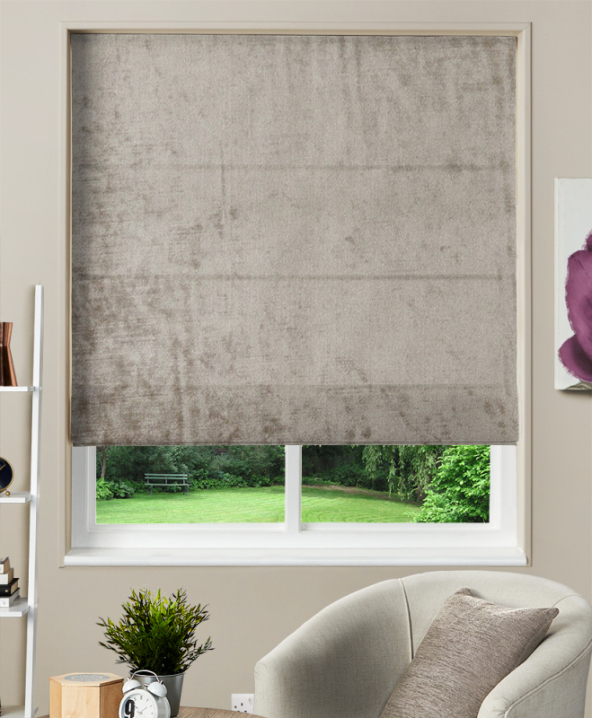 Made To Measure Roman Blinds Allure Taupe