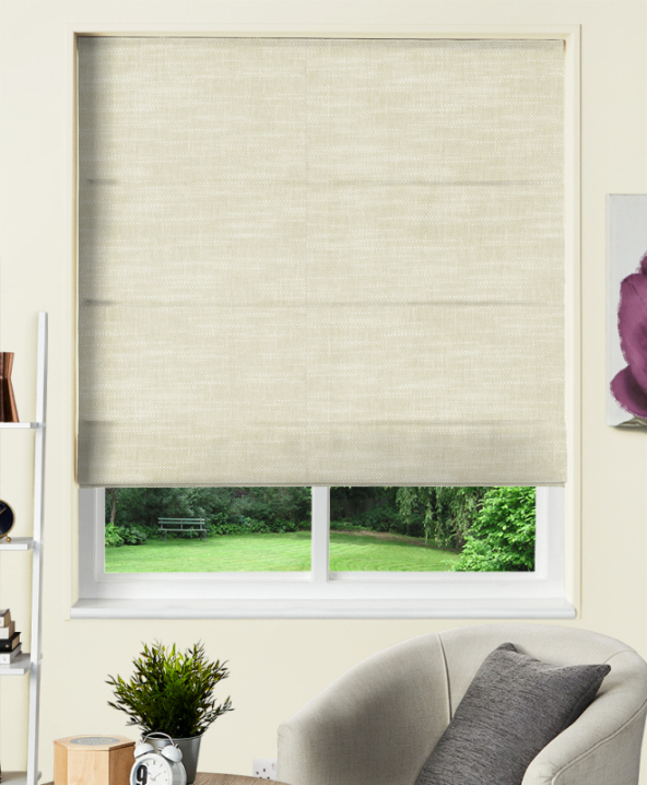 Made To Measure Roman Blinds Amalfi Ghost