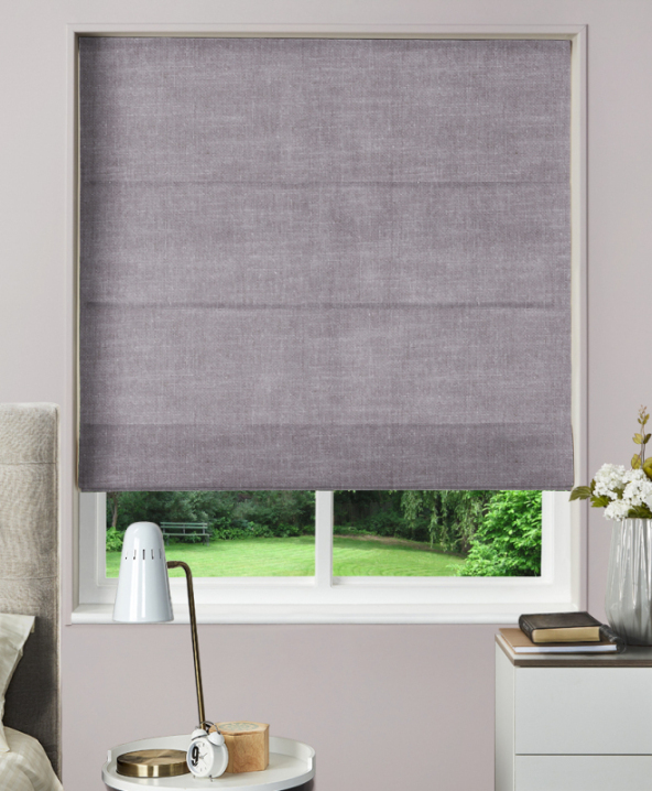 Made To Measure Roman Blinds Amalfi Mauve