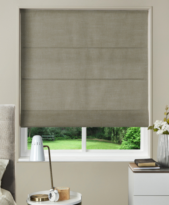 Made To Measure Roman Blinds Amalfi Mink