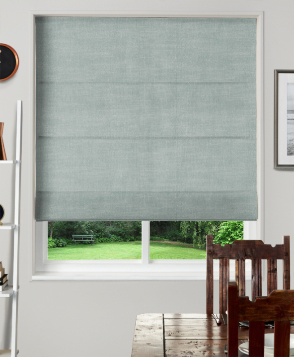 Made To Measure Roman Blinds Amalfi Sky