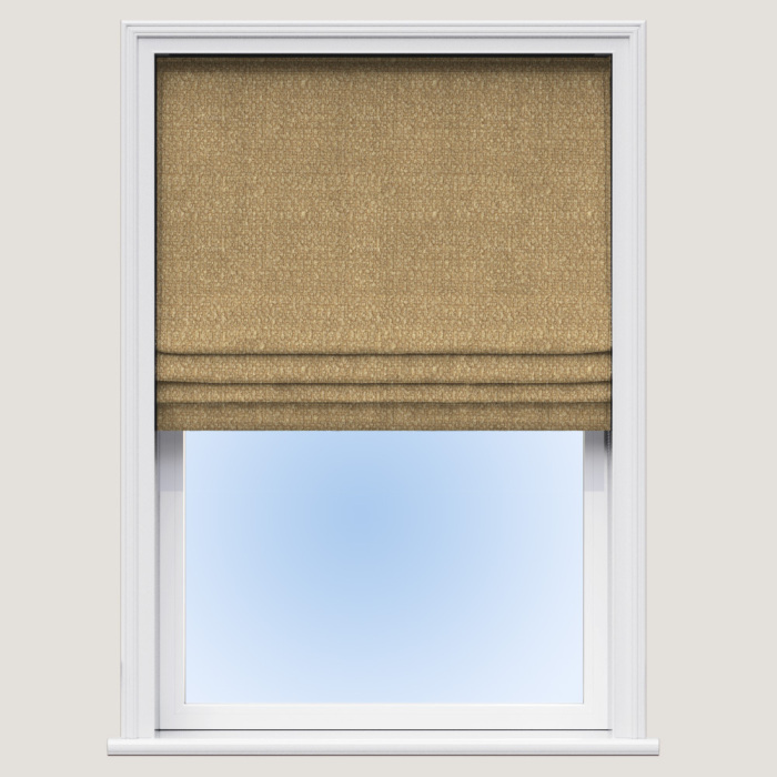 Made To Measure Roman Blind Boucle Latte
