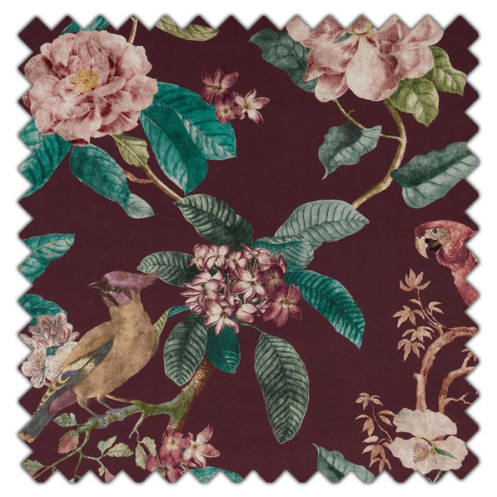 Swatch of Enchanted Garden Damson by iLiv