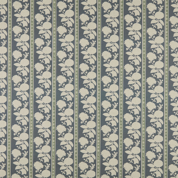 Mirabeau Indigo Fabric by Ashley Wilde
