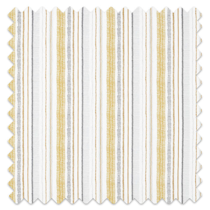 Swatch of Noki Ochre Hemp Charcoal by Scion