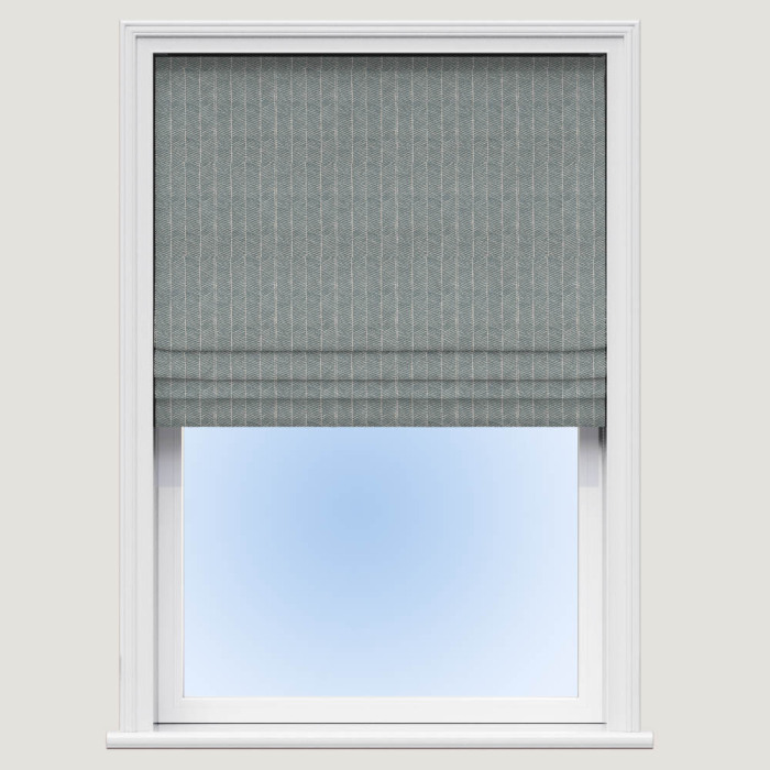 Made To Measure Roman Blinds Varella Indigo