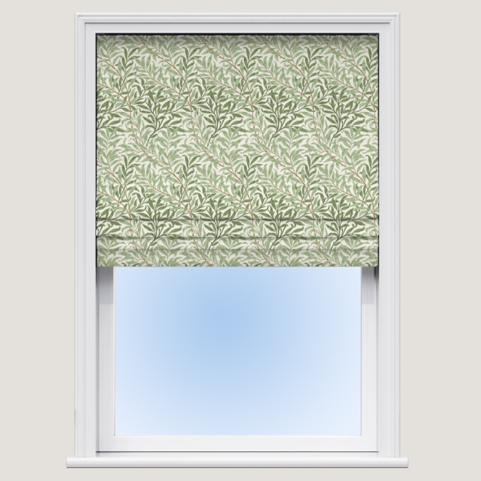 Willow Bough Sage Roman Blind