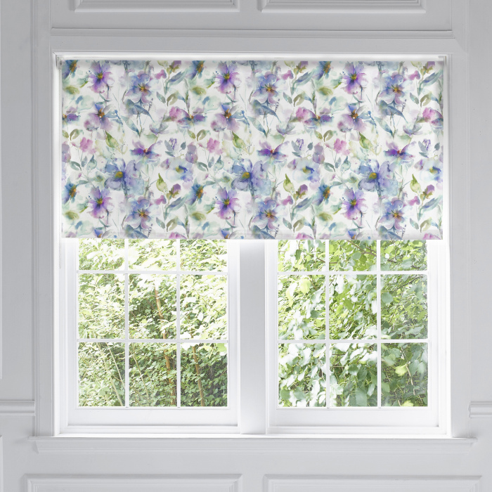 Voyage Maison Samarinda Violet Blackout Roller Blind