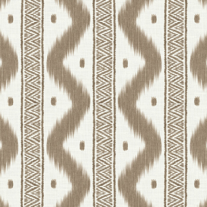 Zena Cocoa Fabric by The Pure Edit