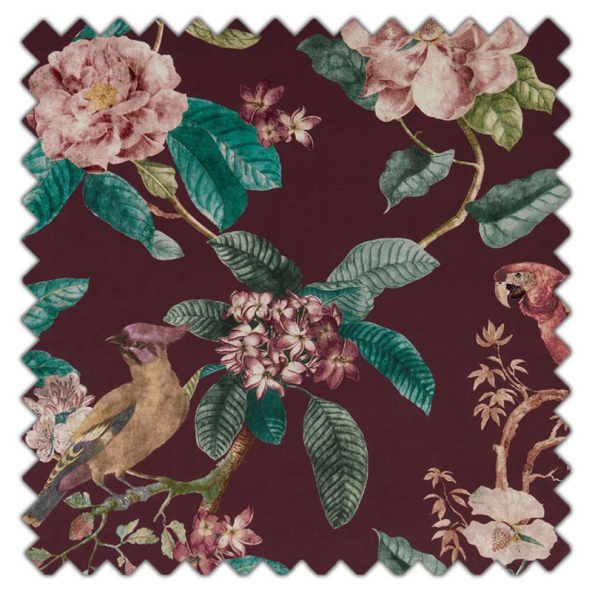 Swatch of Enchanted Garden Damson by iLiv