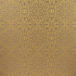 Brocade Maize Fabric Flat Image