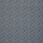 Made To Measure Roman Blinds Cubic Prussian Flat Image