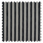Swatch of Arley Stripe Charcoal by Porter And Stone Swatch of Arley Stripe Charcoal by Porter And Stone
