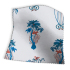 Made To Measure Roman Blinds Jungle Palms Blue Swatch