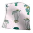 Made To Measure Roman Blinds Jungle Palms Pink Swatch