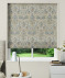 Electric Roman Blind in Rosalie Mineral