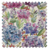  Roman Blind Hydrangea Natural Fabric Sample