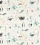 Menagerie Blush Mint Fabric by Scion
