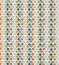 Taimi Sulphur Tangerine Kingfisher Fabric by Scion