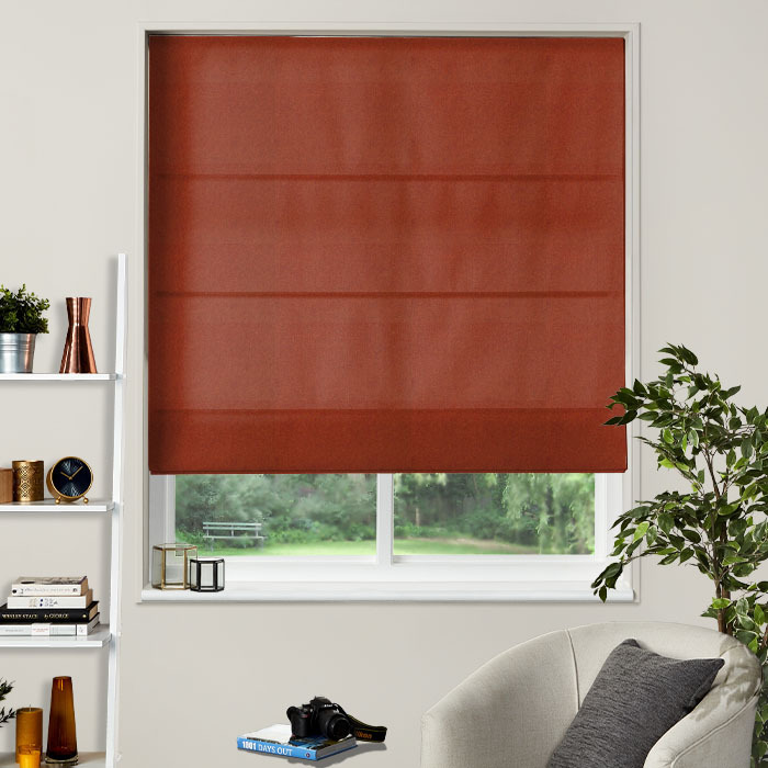 Earth Fire Roman Blind